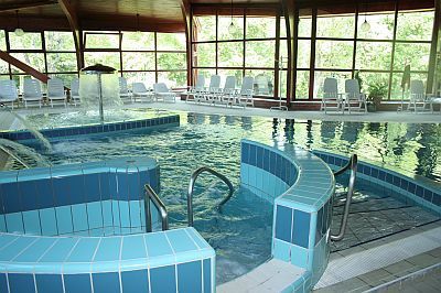 Wellness hotel at Lake Balaton in Tihany - wellness pool - accommodation in Tihany at Lake Balaton