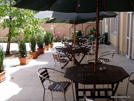 Hotels in Szekesfehervar - Hotel Platan Szekesfehervar - terrace