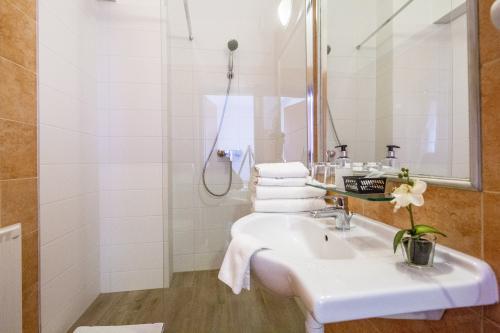 Hotel Fonte in Gyor - shower - hotel and restaurant in Gyor