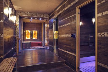 Sauna world in Echo Residence Hotel in Tihany