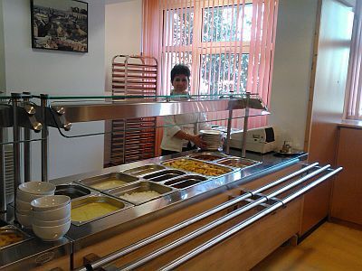 Restaurant in Kobanya in Zagrabi street in Hotel Pest Inn Budapest