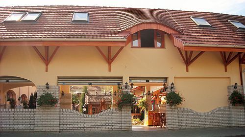 The main building in Fodor Hotel in Gyula