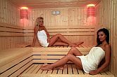 Finnish sauna in Hotel Sandor in the centre of Pecs