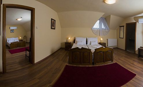 Double room in Vinum Wellness Hotel in Kiskoros